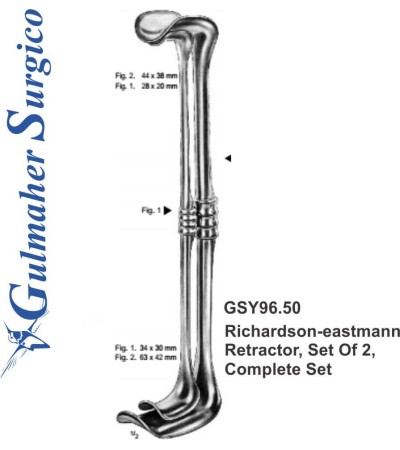 Richardson-eastmann Retractor, Set Of 2,  Complete Set