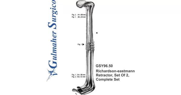 Retrattore Per Veterinaria 2 RETRATTORI CHIRURGICI RICHARDSON-EASTMAN - Grado Tedesco, Per Chirurgia Generale, Ortopedia E Veterinaria Piercing Orecchio - Foto 4