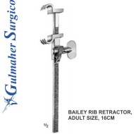 Bailey Rib Retractor,  Adult Size, 16cm