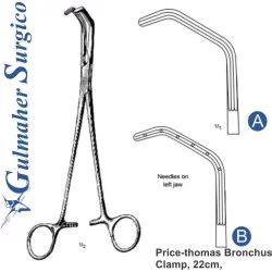 Price-thomas Bronchus  Clamp, 22cm, 