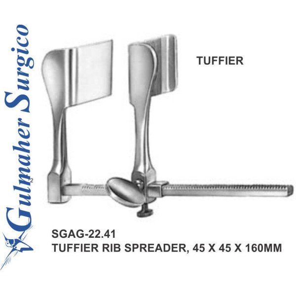 Tuffier Rib Spreader, 45 X 45 X 160mm