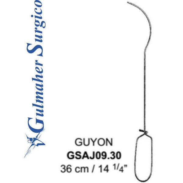 Guyon Catheter Guide, Cvd, 36cm