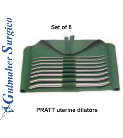 Pratt Uterine Dilators Set of 8