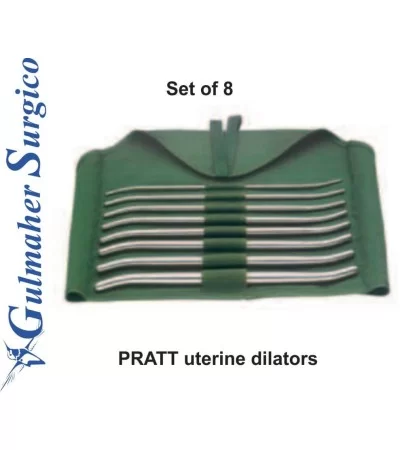 Pratt Uterine Dilators Set of 8 Pratt Uterine Dilators Set of 8