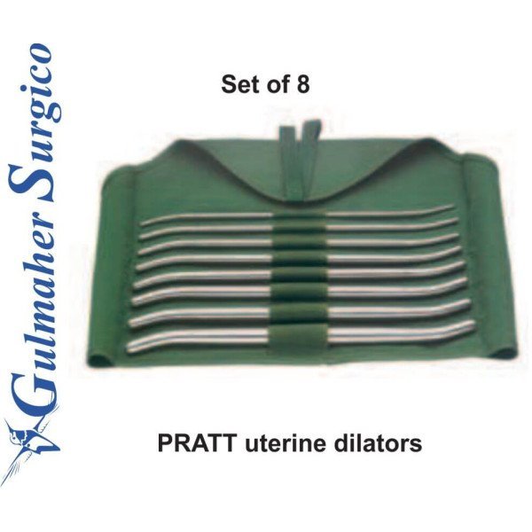 Pratt Uterine Dilators Set of 8