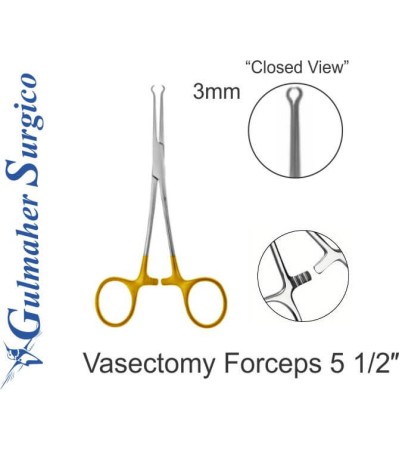 Vasectomy Forceps 5 1/2″ 3mm 