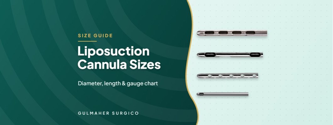 Liposuction Cannula Sizes: Diameter, Length & Gauge Chart
