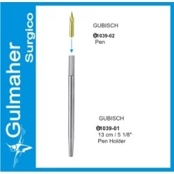 Gubisch Pen Holder, 13cm - Pack of 5 Tips Free