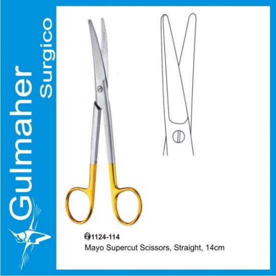 Mayo Supercut Scissors, Straight, 14cm