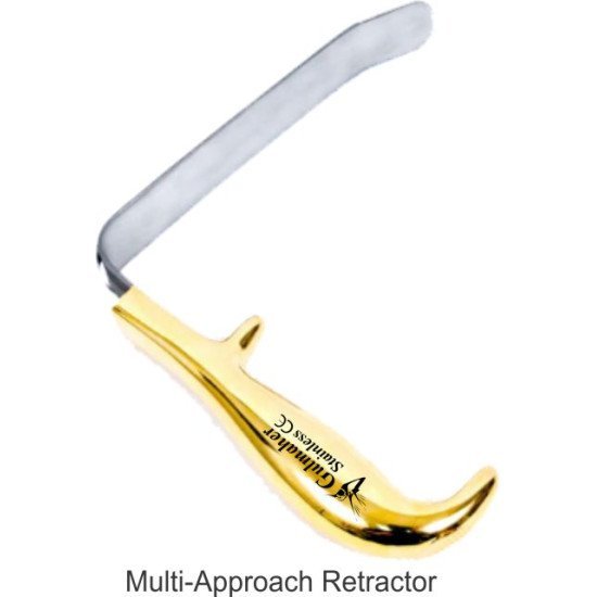 Multi Approach Retractor with Smooth Round Tip. Multi Approach Retractor with Smooth Round Tip.