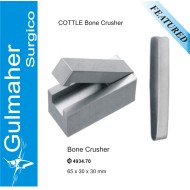 Cottle Cartilage Crusher With Clamp 65x30x30mm