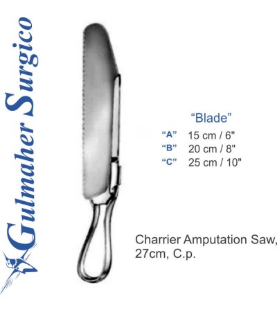 Charrier Amputation Saw, 27cm, C.p