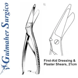 First-Aid Dressing & Plaster Shears, 21cm