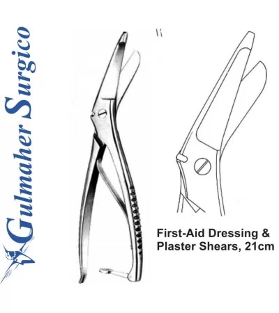 First-Aid Dressing & Plaster Shears, 21cm First-Aid Dressing & Plaster Shears, 21cm