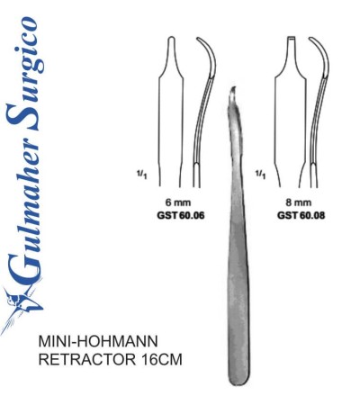 Hohmann Retractors Mini bone lever 16CM