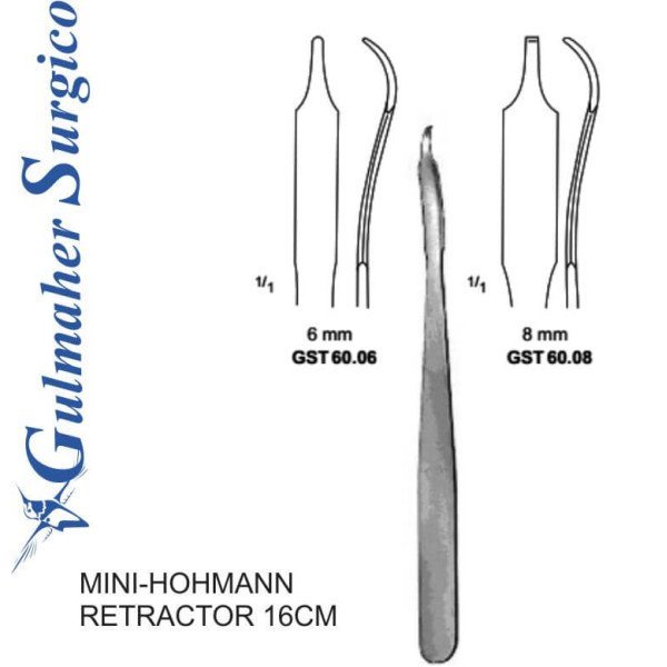 Hohmann Retractors Mini bone lever 16cm