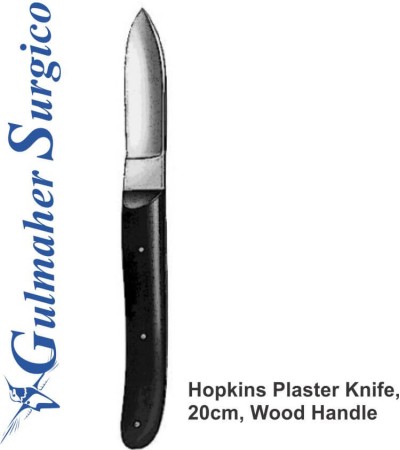 Hopkins Plaster Knife, 20cm, Wood Handle