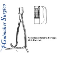 Kern Bone Holding Forceps, With Ratchet.