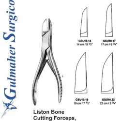 Liston Bone Cutting Forceps, 14-22cm