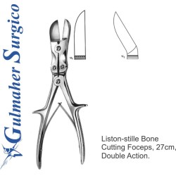 Liston-stille Bone Cutting Foceps, 27cm