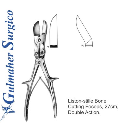 Liston-stille Bone Cutting Foceps, 27cm