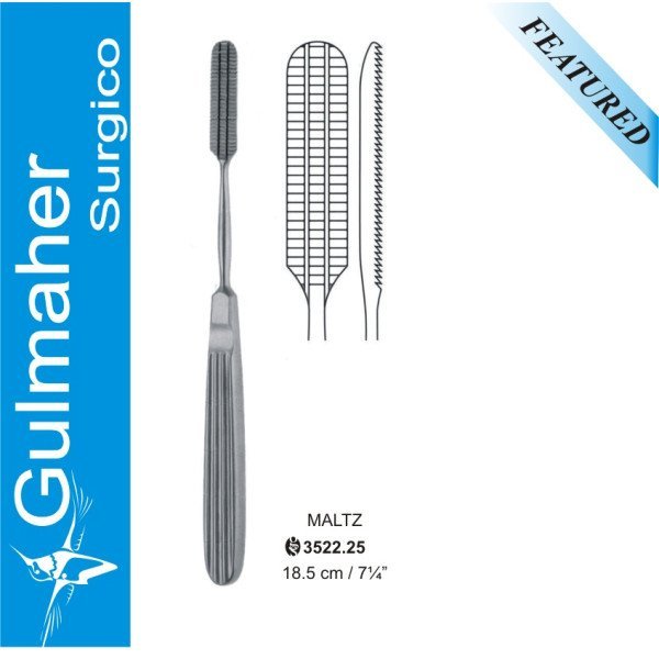 MALTZ Nasal Rasp, 18.5cm MALTZ Nasal Rasp, 18.5cm