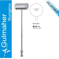 Quillen Metal Hammer, Angled Faces, 24cm