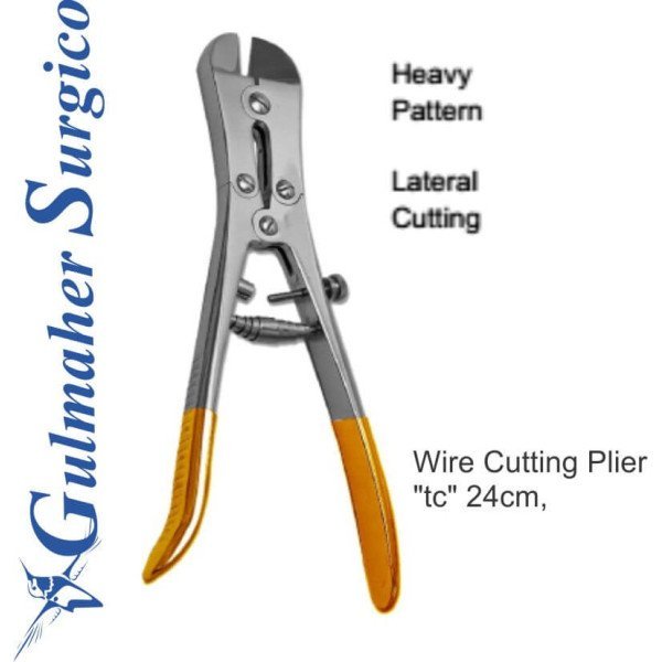Wire Cutting Plier, Tungsten Carbide 24cm