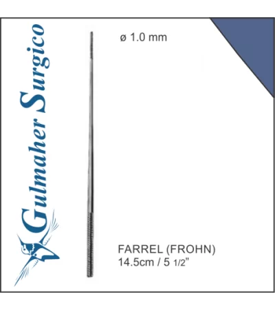 Farrel Frohn Cotton Applicator, 1.0mm Tip Dia, 14.5cm / 5 1/2” Farrel Frohn Cotton Applicator, 1.0mm Tip Dia, 14.5cm / 5 1/2”