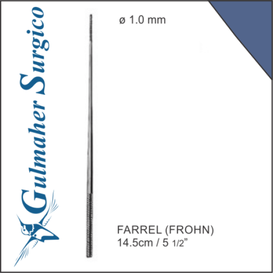Farrel Frohn Cotton Applicator, 1.0mm Tip Dia, 14.5cm / 5 1/2” 