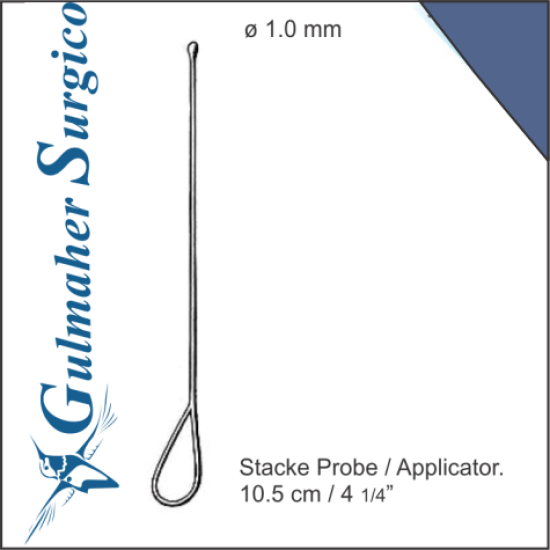 Stacke Probe / Applicator, 10.5 cm / 4 1/4”