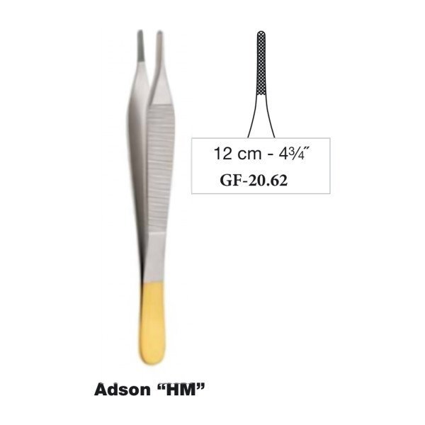 Adson Forceps Tungsten Carbide 12 cm - 4-3/4˝
