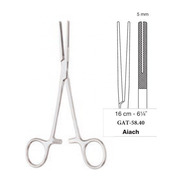 Aiach Bone Forceps 16 cm - 6-1/4˝, 5 mm