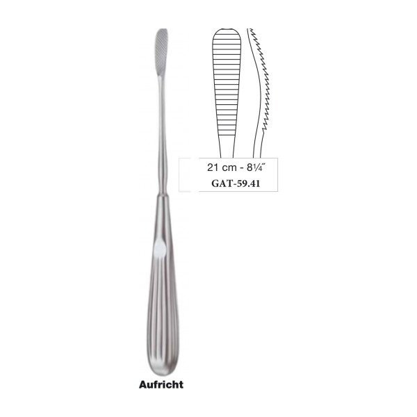 Aufricht Nasal Rasp 21 cm - 8-1/4˝ (GAT-59.41)