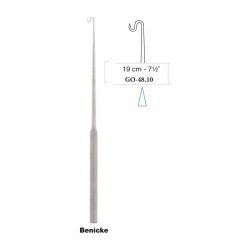 Benicke Double Curved S-Shaped Hook 19 cm - 7-1/2˝, Sharp Benicke Double Curved S-Shaped Hook 19 cm - 7-1/2˝, Sharp