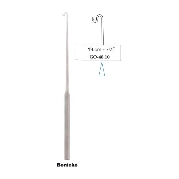 Benicke Double Curved S-Shaped Hook 19 cm - 7-1/2˝, Sharp Benicke Double Curved S-Shaped Hook 19 cm - 7-1/2˝, Sharp