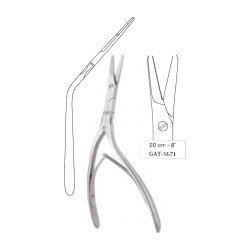 Caplan Nasal Septum Scissors, Angled, 20 cm - 8˝