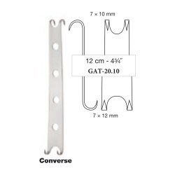 Converse Alar Retractor Double Ended, 12 cm - 4-3/4˝ Converse Alar Retractor Double Ended, 12 cm - 4-3/4˝