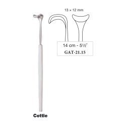 Cottle Alar Retractor 13 x 12 mm, 14 cm - 5-1/2˝ Cottle Alar Retractor 13 x 12 mm, 14 cm - 5-1/2˝