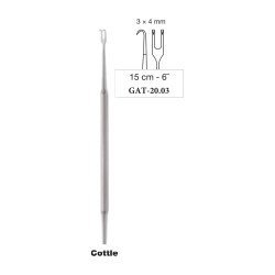 Cottle Alar Retractor 3 x 4 mm, 15 cm - 6˝ Cottle Alar Retractor 3 x 4 mm, 15 cm - 6˝