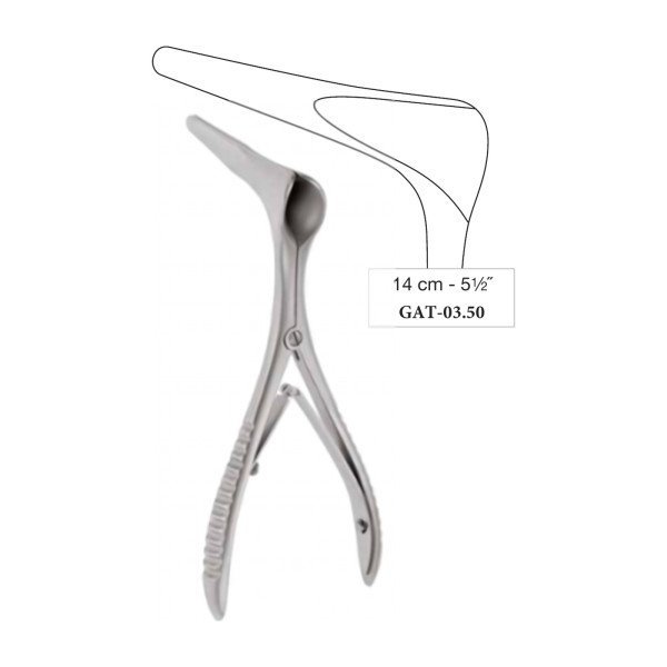 Cottle Nasal Speculum Septum, 14 cm - 5-1/2˝ Cottle Nasal Speculum Septum, 14 cm - 5-1/2˝