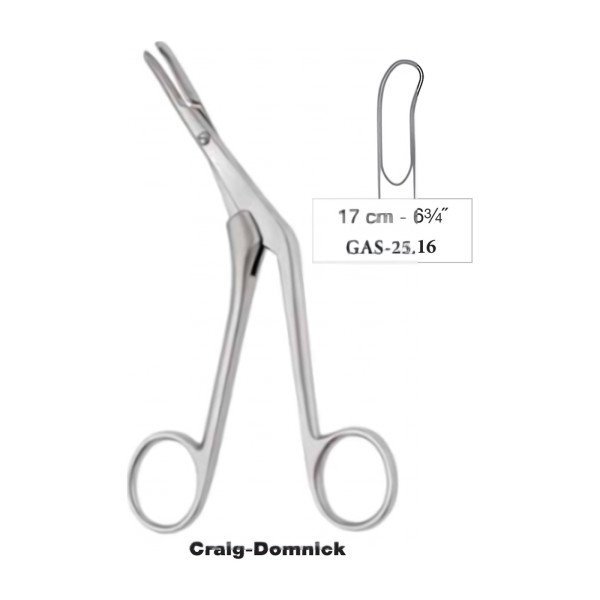 Craig-Domnick Vomer Forceps 17 cm - 6-3/4˝, Right Craig-Domnick Vomer Forceps 17 cm - 6-3/4˝, Right