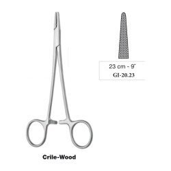 Crile-Wood Needle Holder 23 cm - 9˝ Crile-Wood Needle Holder 23 cm - 9˝