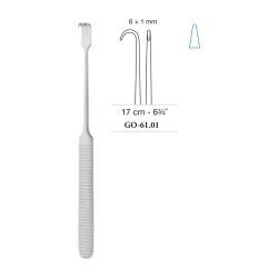 Delicate Retractor Blunt 6 x 1 mm, 17 cm - 6-3/4˝ Delicate Retractor Blunt 6 x 1 mm, 17 cm - 6-3/4˝
