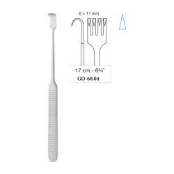 Delicate Retractor Sharp 6 x 11 mm, 17 cm - 6-3/4˝ Delicate Retractor Sharp 6 x 11 mm, 17 cm - 6-3/4˝