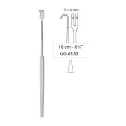 Delicate Retractor With Flexible Shaft Blunt 5 x 4 mm, 16 cm - 6-1/4˝ Delicate Retractor With Flexible Shaft Blunt 5 x 4 mm, 16 cm - 6-1/4˝