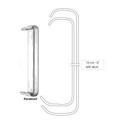 Farabeuf Retractors Double Ended Set of 2, 15 cm - 6˝ Farabeuf Retractors Double Ended Set of 2, 15 cm - 6˝