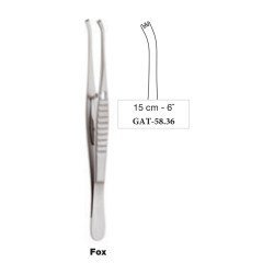 Fox Tissue and Cartilage Grasping Forceps With Catch 15 cm - 6˝ Fox Tissue and Cartilage Grasping Forceps With Catch 15 cm - 6˝