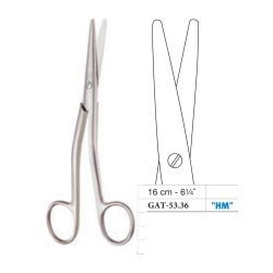 Cottle Rhinoplasty Scissors 16 cm - 6-1/4˝, Tungsten Carbide
