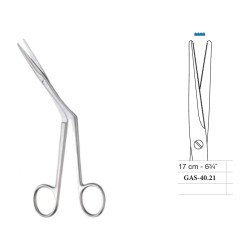 Heymann Rhinoplasty Scissors 17 cm - 6-3/4˝, Serrated Both Blades Heymann Rhinoplasty Scissors 17 cm - 6-3/4˝, Serrated Both Blades